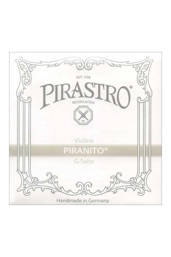 Piranito Violin G String 1/4 - 1/8 by Pirastro