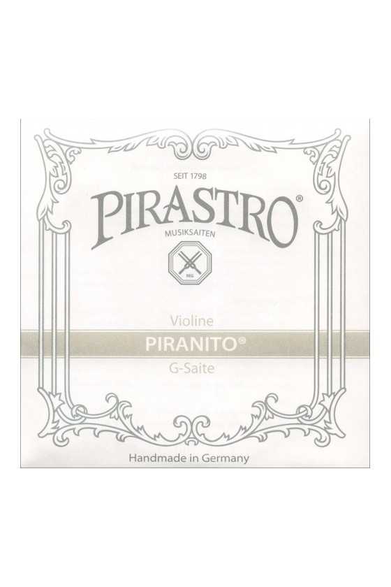Piranito Violin G String 1/16 - 1/32 by Pirastro