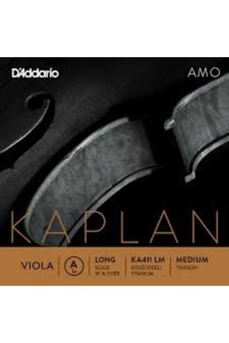 Kaplan AMO Viola A String by D'Addario