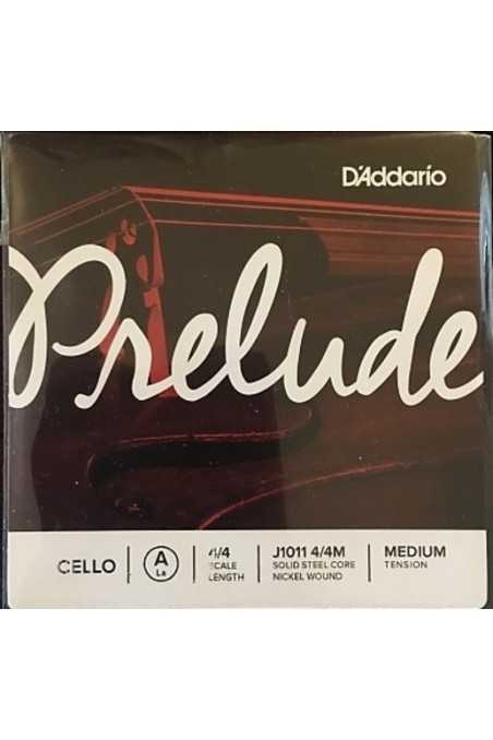 Prelude Cello A String by D'Addario