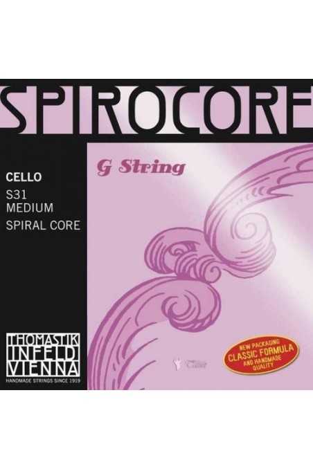 Spirocore Chrome Cello G String by Thomastik-Infeld