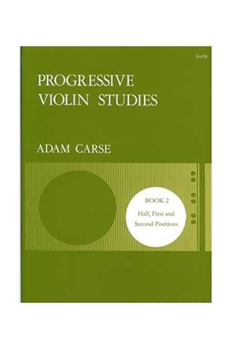 Carse Progressive Violin Studies Book 2 (Stainer & Bell)