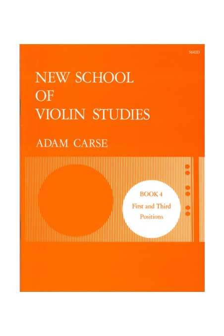 Carse, Violin School Of Progressive Studies Book 4 (Stainer & Bell)