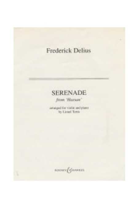 Delius, Serenade From Hassan For Violin & Piano (Boosey & Hawkes)