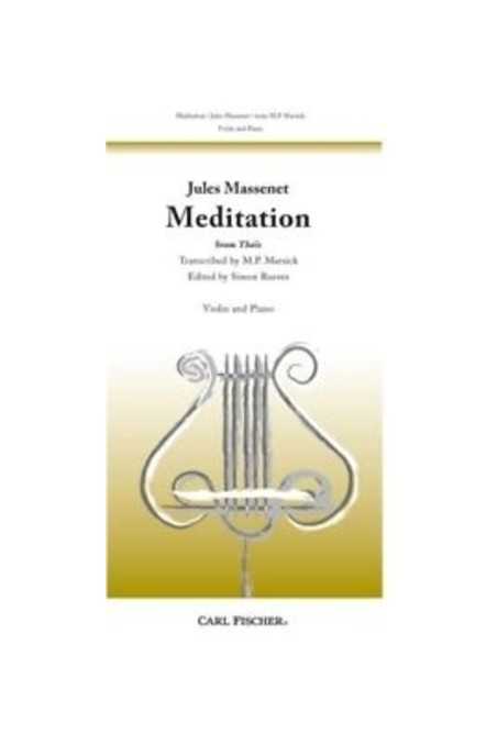 Massenet Meditation From Thais For Violin (Fischer)