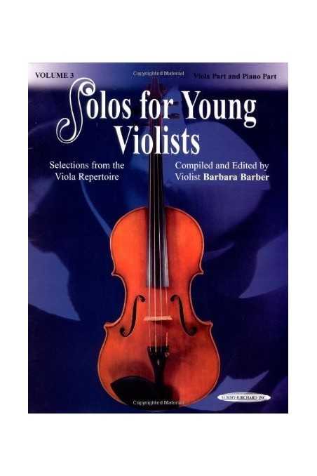 Solos For Young Violists (Summy-Birchard) Vol. 3