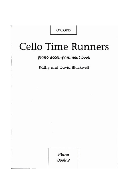 Blackwell, Cello Time Runners, Piano Accompaniment