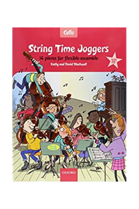 String Time Joggers For Cello For String Ensemble By Blackwell