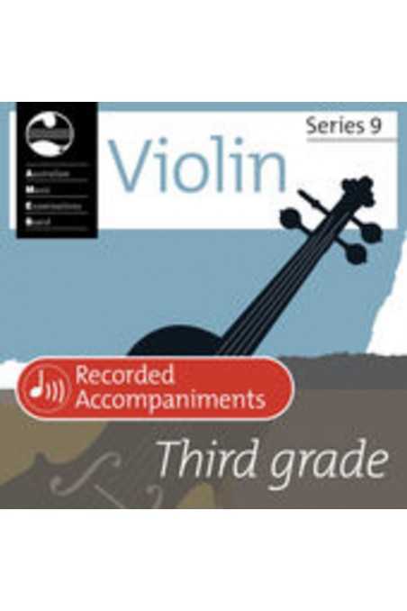 AMEB Violin Grade 3 Recorded Accompaniments (Series 9)