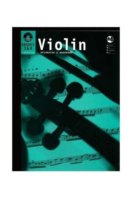 AMEB Violin Grade 3 to 4 CD/Handbook (Series 8)