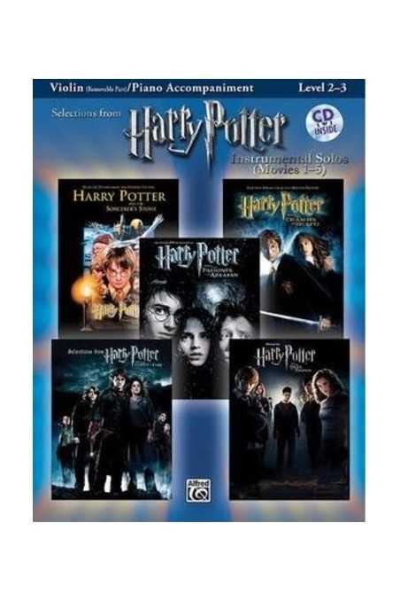 Selections from Harry Potter instrumental solos for violin (films 1-5)