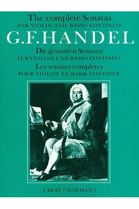 Handel, Complete Sonatas for Violin and Piano (Faber)
