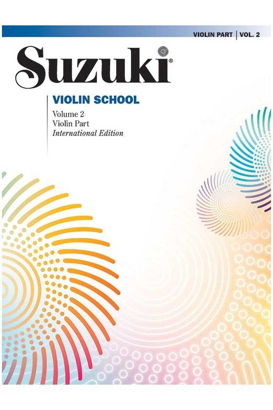 Suzuki Violin School Book Only, No CD (Please choose a Volume)