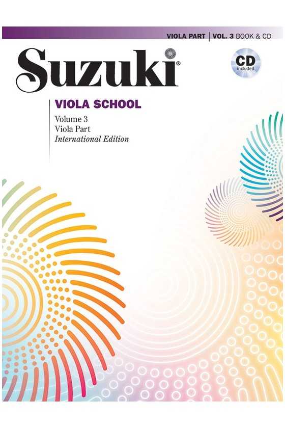 Suzuki Viola School Book With CD