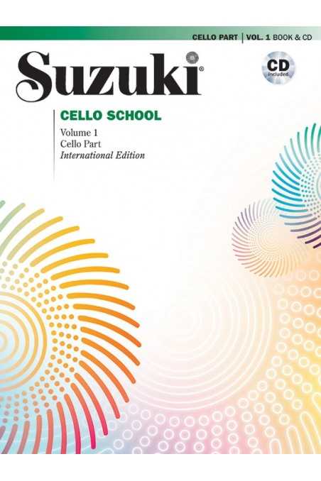 Suzuki Cello School, Book with CD