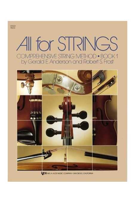 All For Strings Cello Book 1