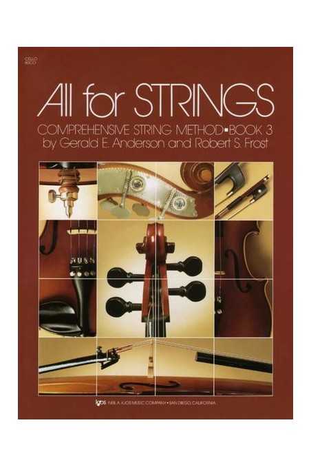 All For Strings Cello Book 3