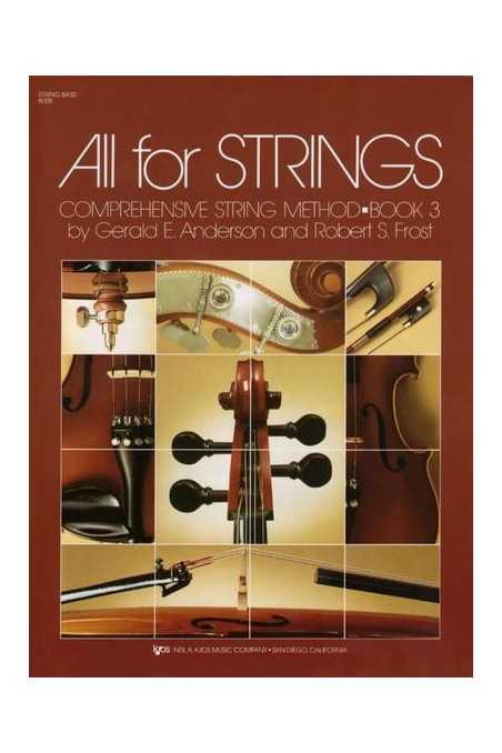All For Strings Double Bass Book 3
