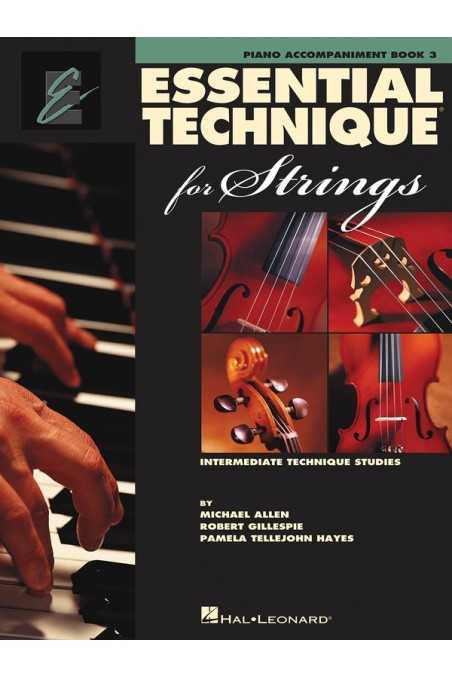 Essential Elements for Strings Piano Accompaniment Bk3