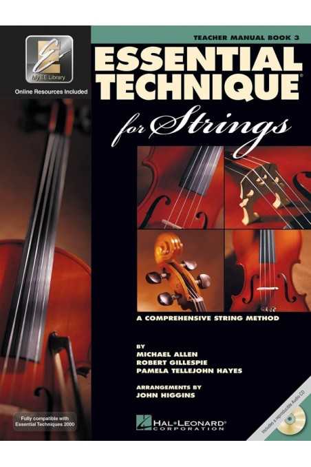 Essential Elements for Strings Teachers Manual Bk3
