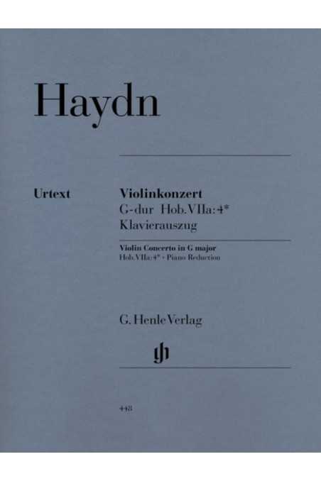 Haydn, Violin Concerto No. 2 in G Major Hob.VIIa:4 (Henle)