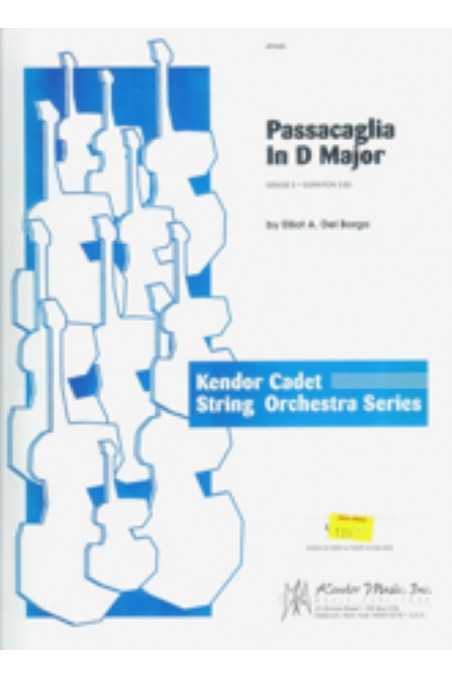 Del Borgo, Passacaglia In D For String Orchestra