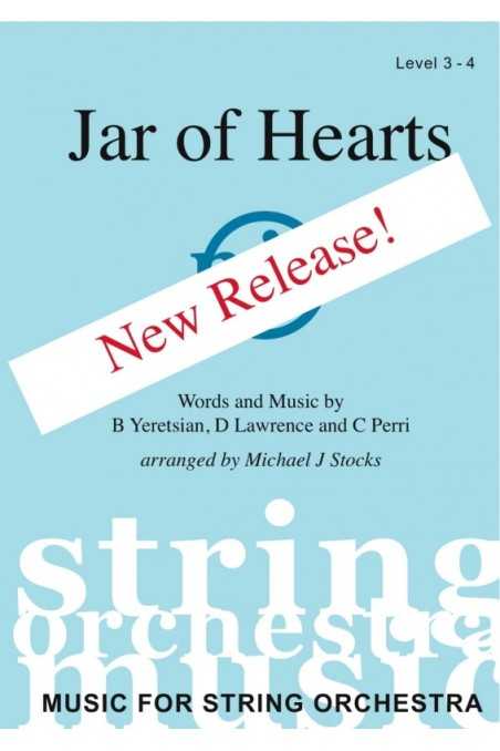 "Jar Of Hearts" Yeretsian, Lawrence, Perri Arr Stokes (Level 3-4)
