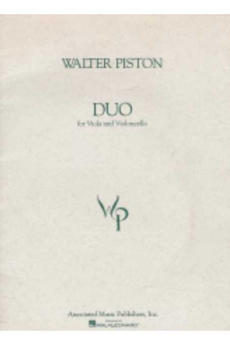 Piston Duo For Viola And Cello (Hal Leonard)
