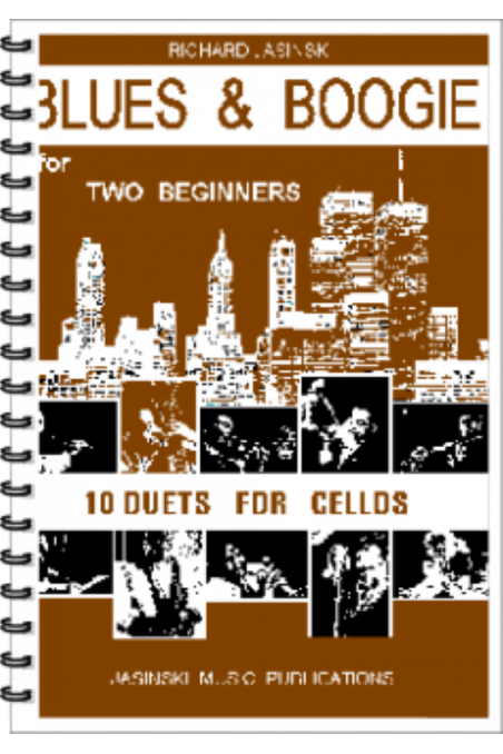 Blues And Boogie For Two Beginners: 10 Duets For Cellos