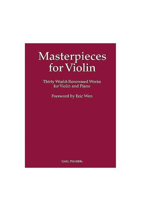 Masterpieces for Violin- 30 World Renowned Works by Eric Wen