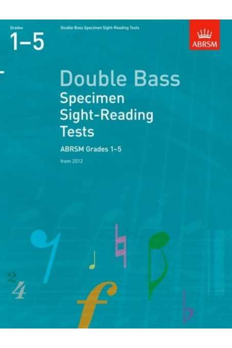 ABRSM Double Bass Specimen Sight-Reading Gr 1-5