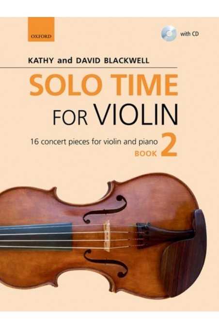 Solo Time for Violin Book 2 by Kathy/David Blackwell