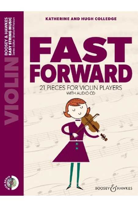Colledge, Fast Forward for Violin with CD (New Edition)