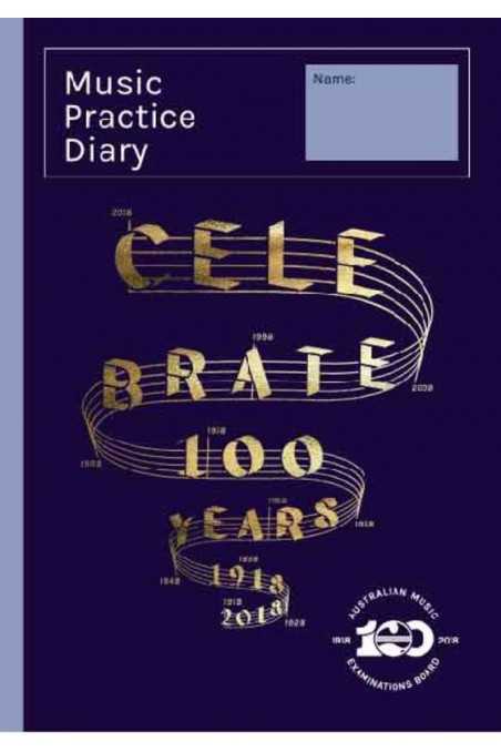 AMEB music practice diary