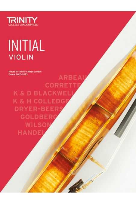 Trinity Violin Exam Pieces 2020-2023 Initial Grade