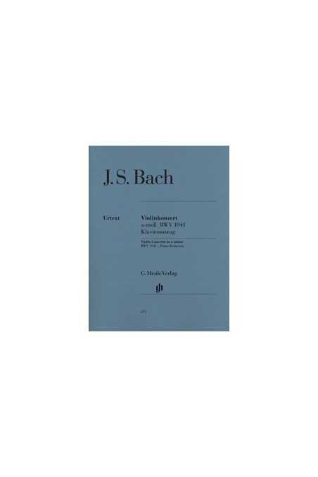 Bach Violin Concerto in A Minor BWV 1041 (Henle)