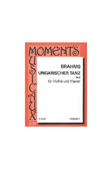 Brahms Hungarian Dance No1-No5 for Violin & Piano (EMB)