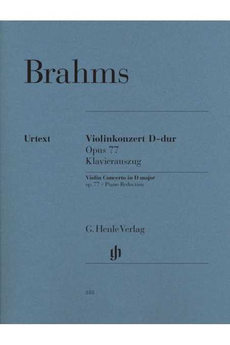 Brahms, Concerto in D for Violin (G. Henle Edition)