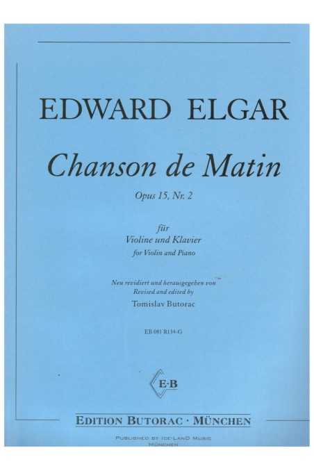 Chanson de Matin Opus 15 No 2 by Elgar (Edition Butorac)