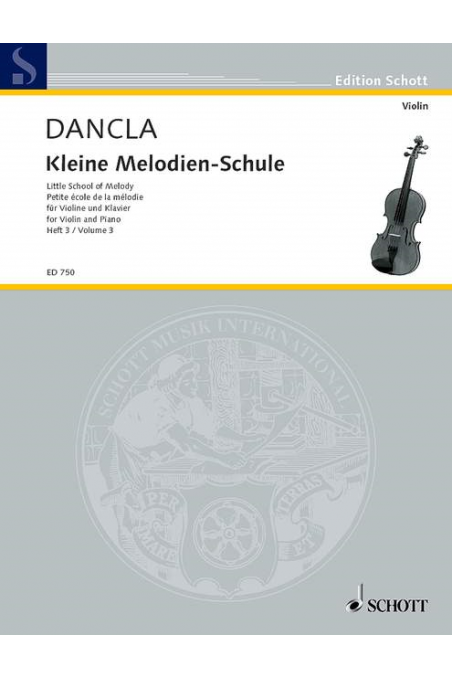 Dancla, Little School of Melodie Violin Bk 1 (Schott)