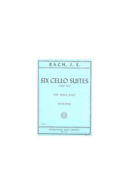 Bach, Six Cello Suites (1007-1012) arr. for Viola by Katims (IMC)