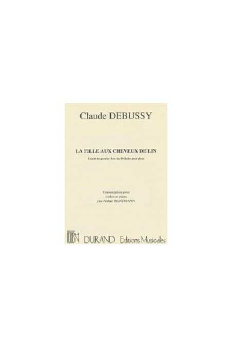 Debussy, 'La Fille aux Cheveux de Lin' for Violin (Durand)