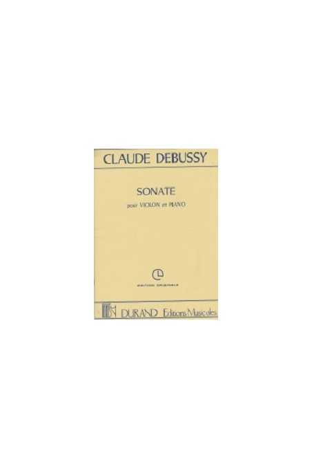 Debussy, Sonata for Violin in G min (Durand)