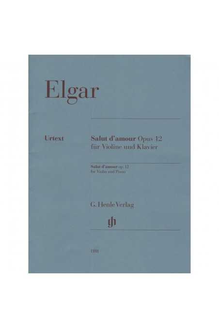 Elgar, Salut D'Amour for violin and piano (Henle)