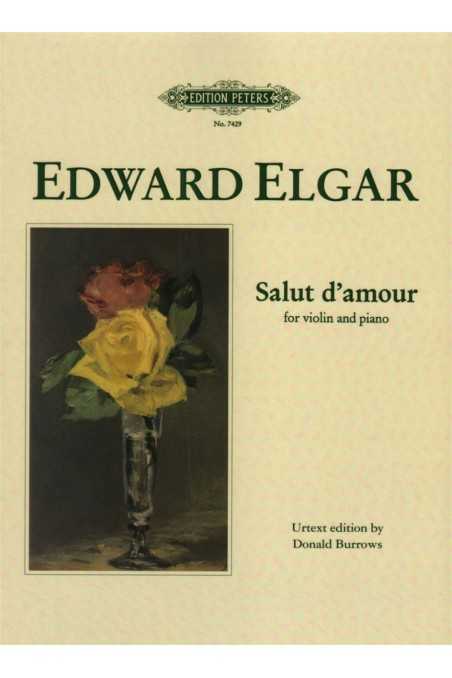 Elgar, Salut D'Amour for violin and piano (Peters)
