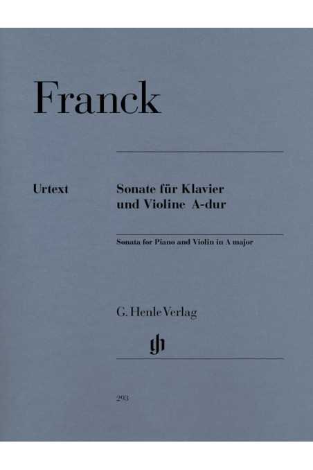 Franck - Sonata in A major for violin and piano (Henle)