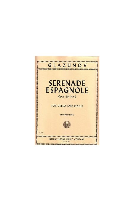 Glazunov Serenade Espagnole