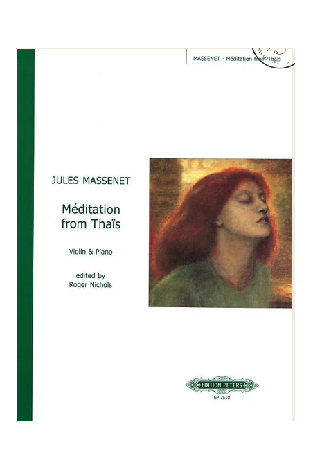 Massenet Meditation from Thais for Violin (Peters)