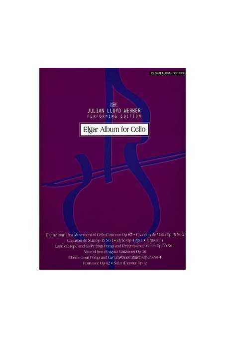 Elgar album for Cello - Julian Lloyd Webber performing edition
