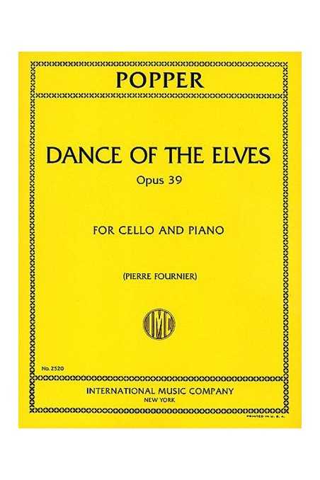 Popper, Dance of the Elves Op. 39 for Cello and Piano (IMC)